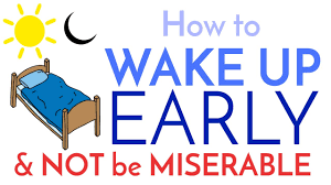 Image result for early mornings are good for you clipart