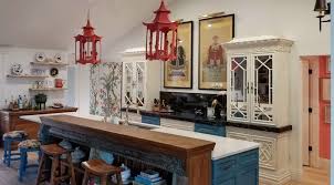 an inspired chinoiserie kitchen and
