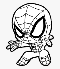 72 spiderman printable coloring pages for kids. Homem Aranha Baby Spiderman Coloring Pages Hd Png Download Kindpng