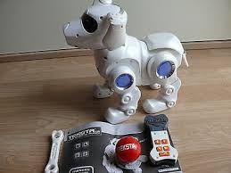 With the teksta app, you can program your puppy to do even more! Rare Vintage Teksta Robot Dog Robotic Puppy With Instructions And Ball Toy Quest 1617695478