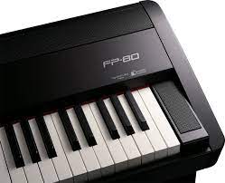 Even though roland fp 90 is a portable digital piano, it has powerful speakers and newly developed tweeters that can fill a small venue with rich sound. Roland Fp 80 Digital Piano