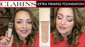 clarins extra firming foundation review