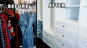 diy custom master closet upgrade