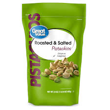 great value roasted salted pistachios