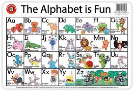 alphabet is fun placemat ziggies