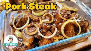 pork steak yummy kitchen