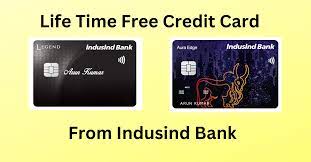 get indusind life time free credit card