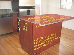 kitchen gfci receptacle requirements
