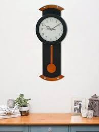 Pendulum Wooden Wall Clock With