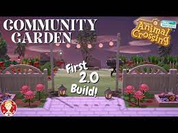 community garden sd build acnh 2 0