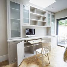fitted home office furniture built in