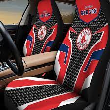 Boston Red Sox Car Seat Covers Set Of