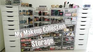 my makeup collection and storage you