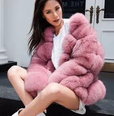 Women Faux Fox Fur Clothing Eco