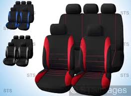 Sts Universal 5 Seat Car Seat Cover Set