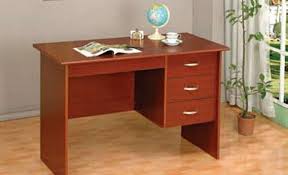 Prepac kurv compact student laptop/writing desk. 6531ch Cherry Finish Wood Student Writing Desk With Drawers