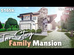 Two Story Family Mansion Bloxburg