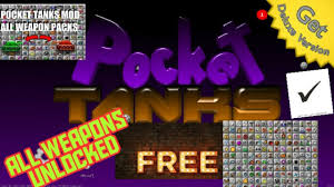 all weapons in pocket tanks android