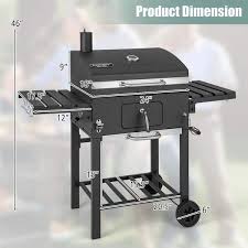 costway portable outdoor charcoal grill