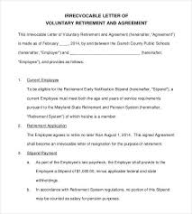 43 retirement letter templates pdf doc