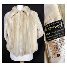 60s Vintage Faux Fur Jacket By Tissavel