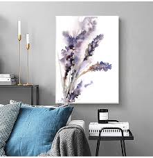 Lilac Wall Art Canvas
