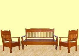 sheesham wooden sofa set without