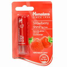 hima strawberry shine lip balm 4 5g