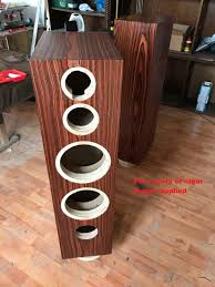 diy floor standing speakers dual