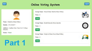 voting system project in php