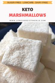 Wikipedia says that there is about 2.8 grams in a cube of sugar. Zero Carb Keto Marshmallows Zero Carb Foods Sugar Free Marshmallows Recipes With Marshmallows
