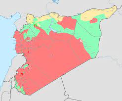 Get all visualized information on recent military gains and losses in syria and iraq. File Syrian Civil War Map Png Wikipedia