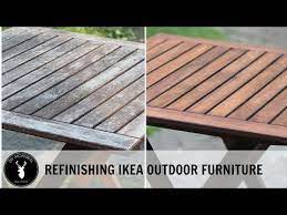 refinishing ikea outdoor furniture