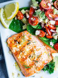 juicy grilled salmon recipe with garlic