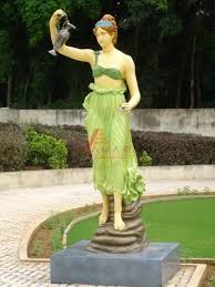 fiber park garden angel statues at best