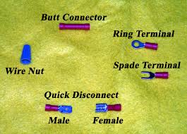 Different kinds of electrical crimps. Electrical Connections Di Tech Dicoded