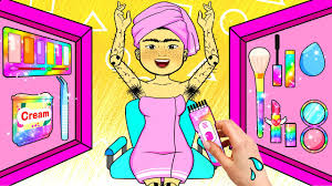 paper dolls dress up how to wax and