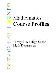 Tphs Math Course Profiles Teacher