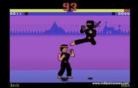 fast paced 1 and 2 player fighting game