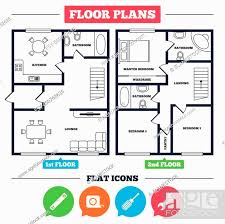 Architecture Plan With Furniture House