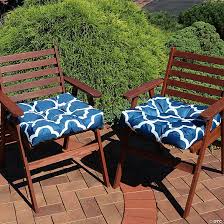 Square Tufted Patio Chair Seat