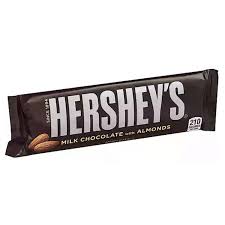 hershey s almond milk chocolate bar