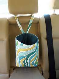 Is your trash can an afterthought in your decor? How To Sew A Car Trash Bag