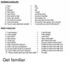 Enjoy the meme 'i'm about to get 3, maybe even 4.' uploaded by backhand143. Women English 1 Yes 2 No Yes 3 Maybe 4 We Need Want 5 Am Sorry You Ll Be Somy You Re In Trouble 6 We Need To Talk 7 Sure Go Ahead You