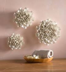 Ceramic Wall Flowers Flower Wall