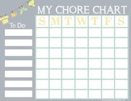 Printable Chore Chart A Cowboys Life Homeschooling