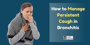 persistent cough in bronchitis
