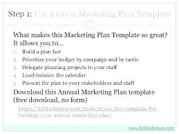 Business Marketing Plan Template Free Market Strategy