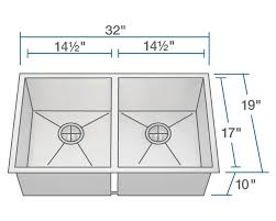 rectangular stainless steel kitchen sink
