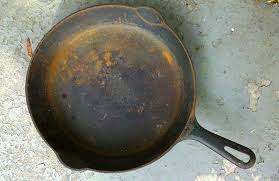 how to clean and refurbish cast iron